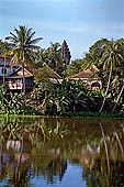 Bakong temple - the large moat surrounding the site.